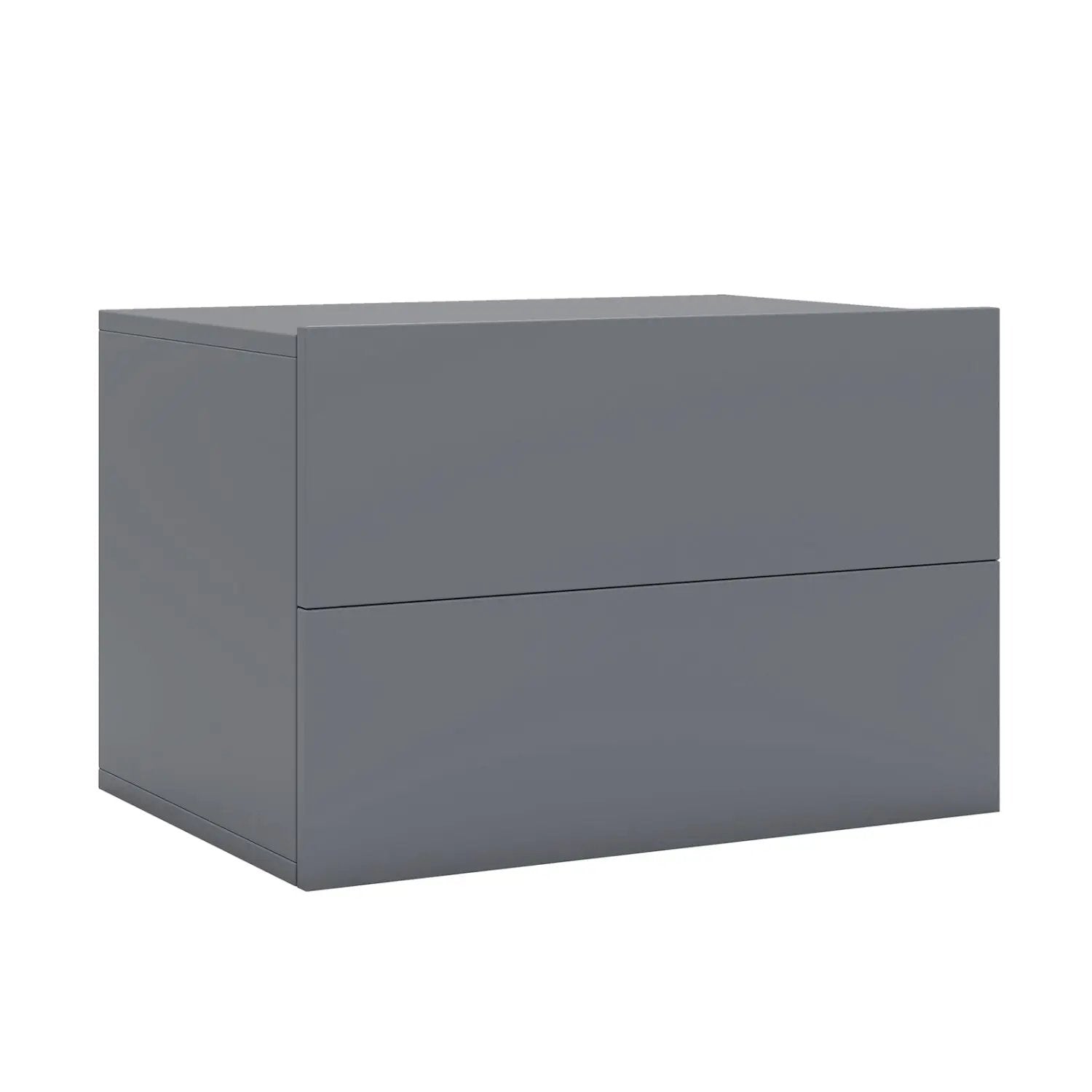 Wall Mounted Floating Nightstand with 2 Drawers by DirectDeals