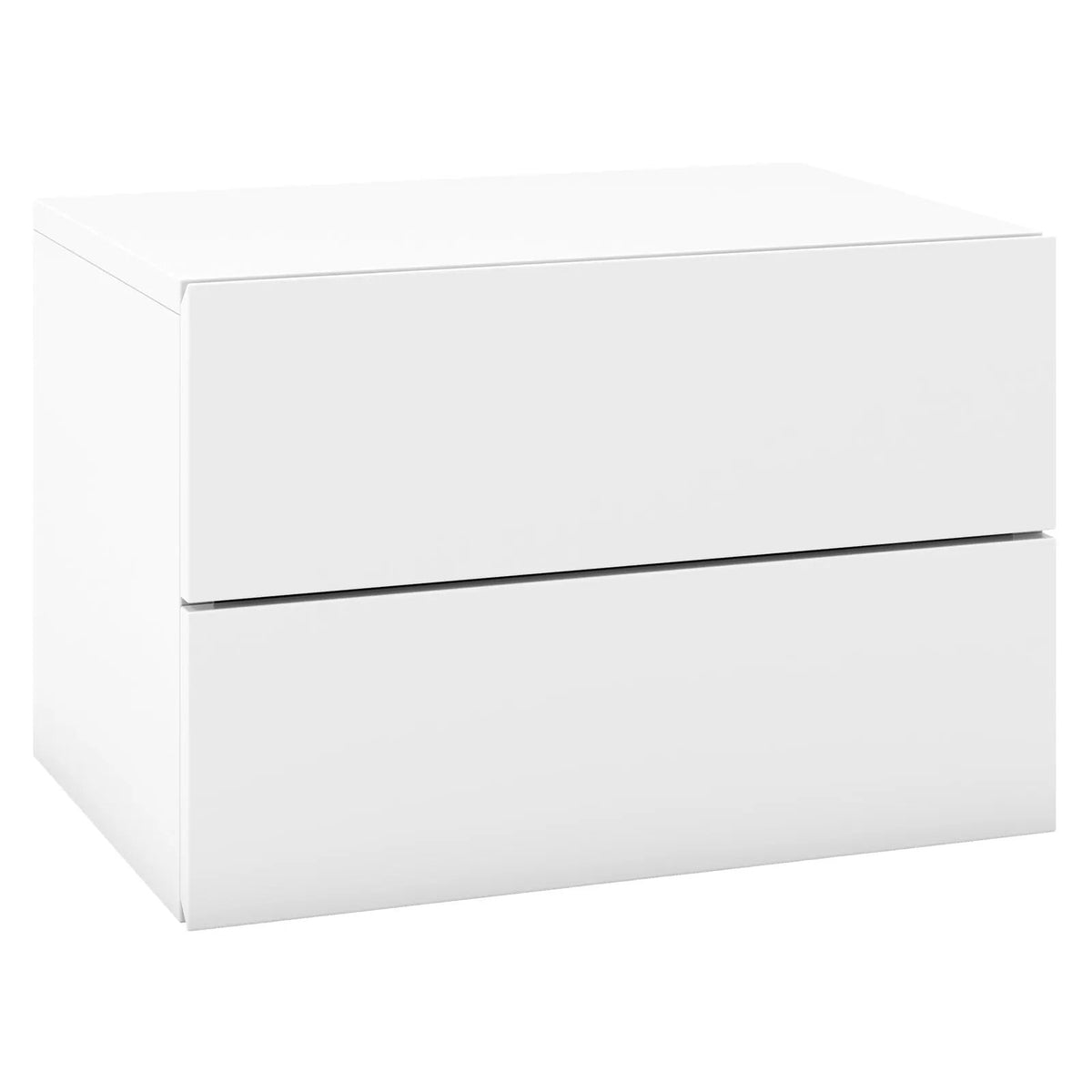 Floating Nightstand with Drawers and Storage Shelf, photo 6 of 16