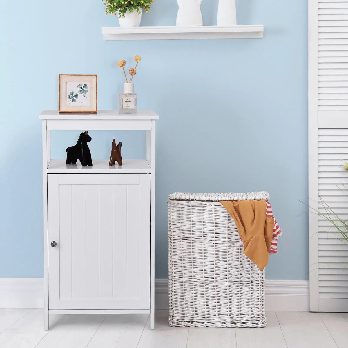 Floor Cabinet Multifunction Storage Rack Organizer Stand, photo 3 of 16