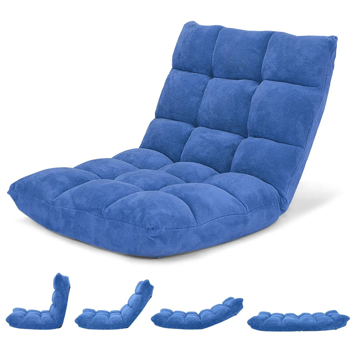 Adjustable 14-position Cushioned Floor Chair, photo 14 of 19