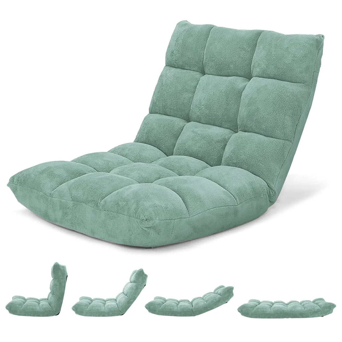 Adjustable 14-position Cushioned Floor Chair, photo 13 of 19