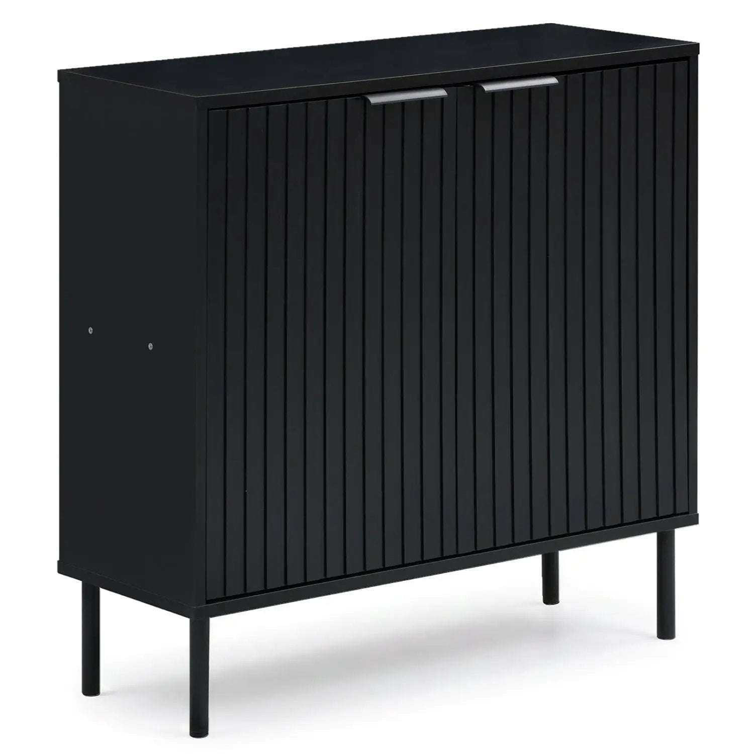 Fluted Buffet Cabinet with 2-Door Storage by DirectDeals