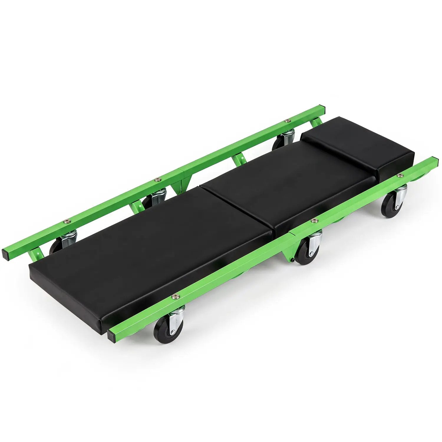 Foldable Automotive Creeper with 360° Swivel Wheels 330 lbs by DirectDeals