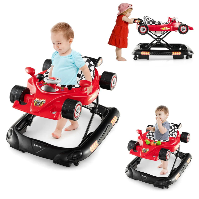 Convertible Baby Walker with 3 Adjustable Height Settings by DirectDeals