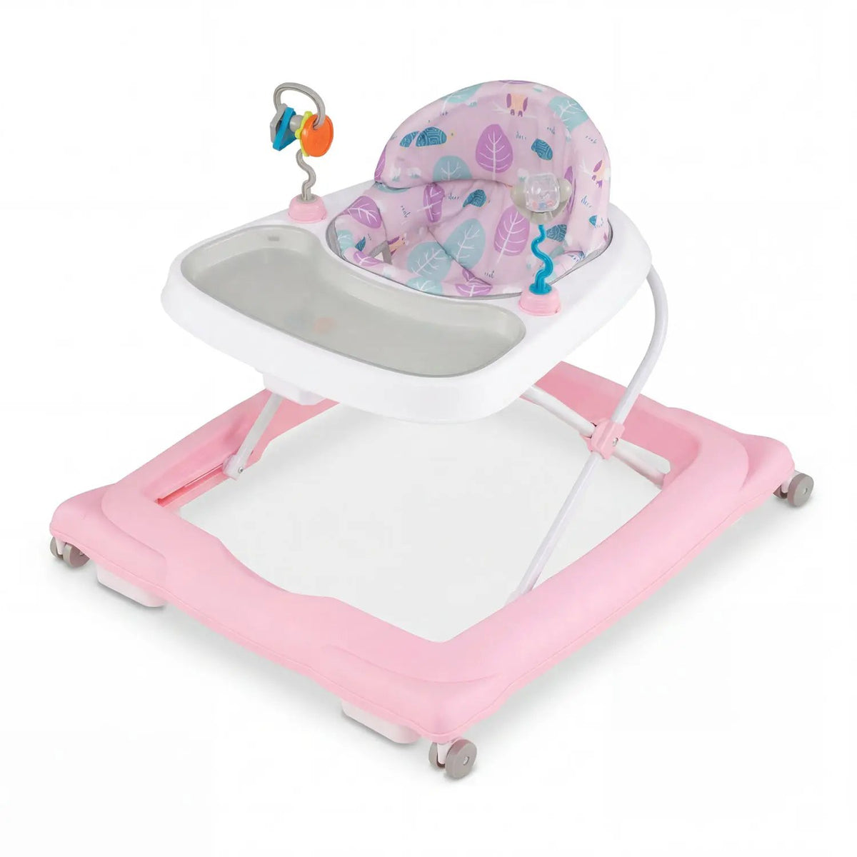 Foldable Baby Walker with Removable Seat and Adjustable Height for 6-12 Months, photo 2 of 15
