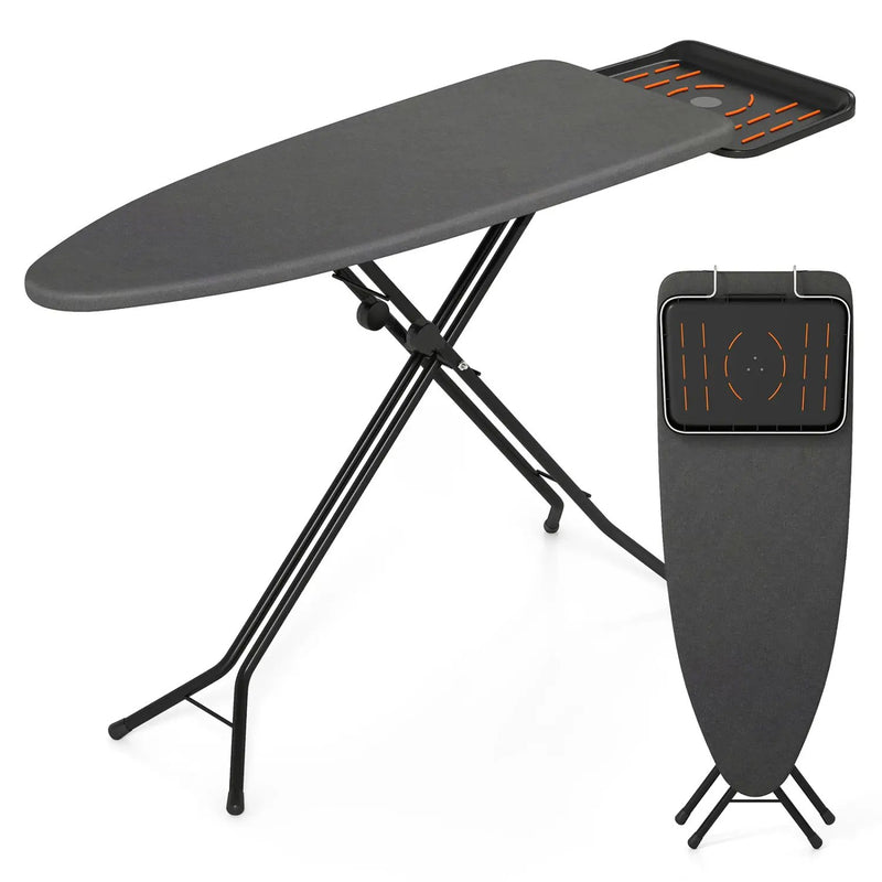 Full Size Foldable Ironing Board with Collapsible Iron Rest by DirectDeals