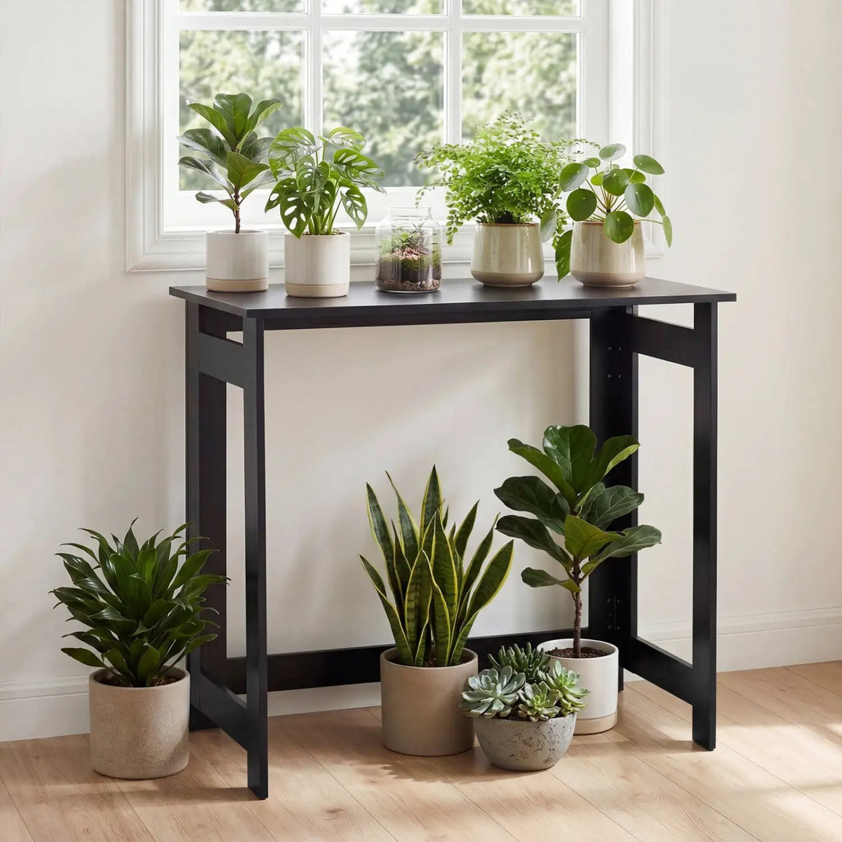 Folding Console Table with Space-Saving Design, photo 9 of 16