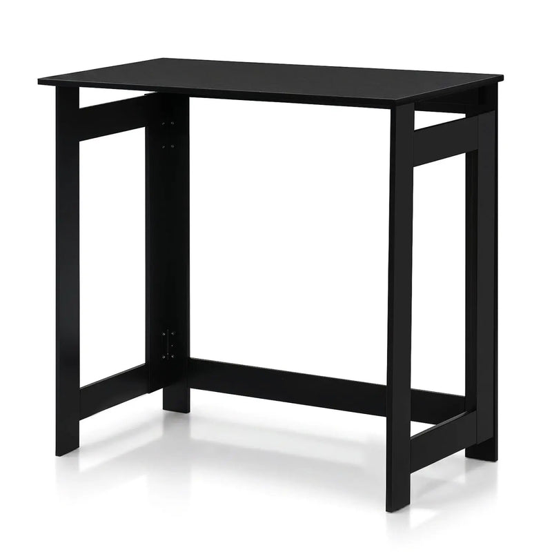 Folding Console Table with Space-Saving Design by DirectDeals