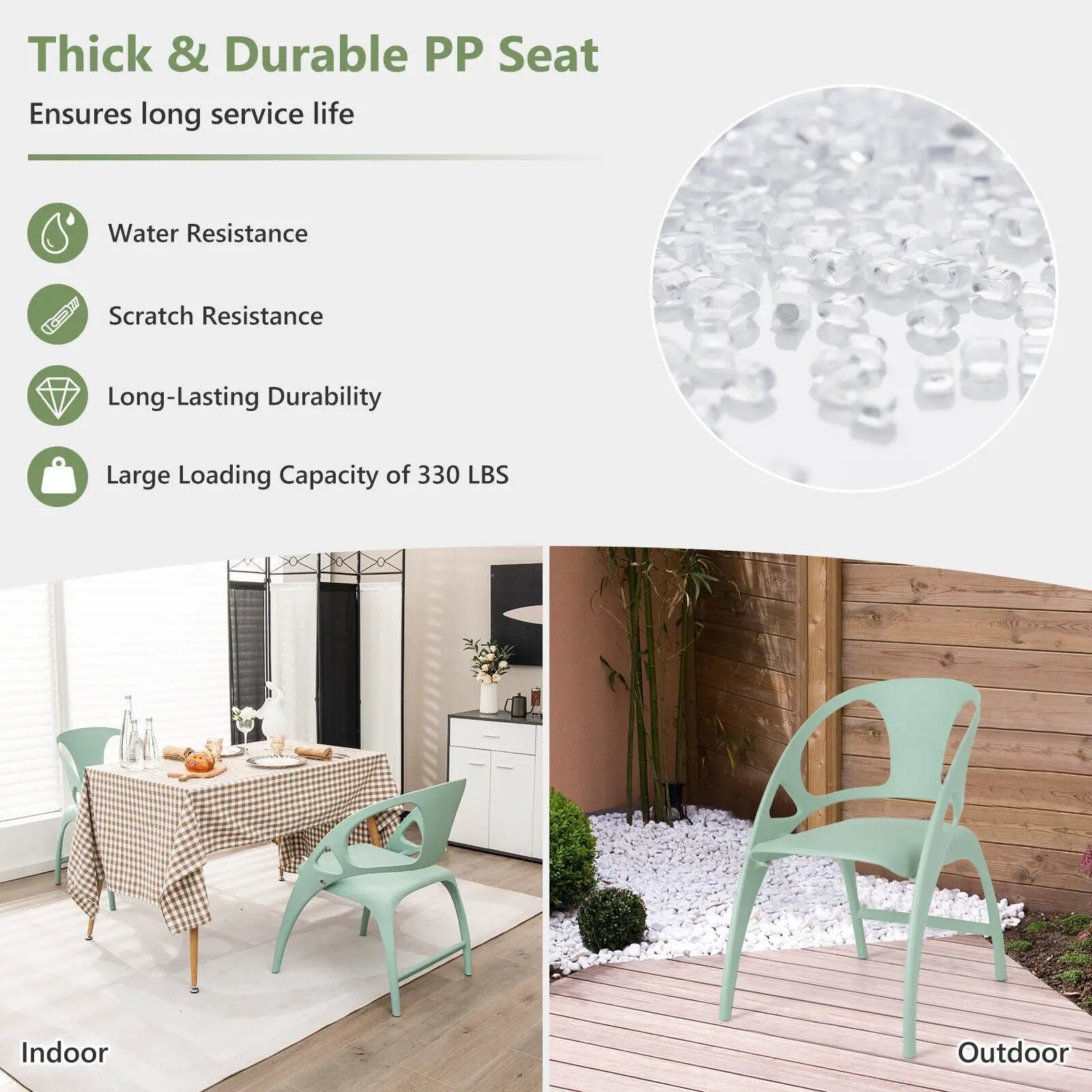 Folding Dining Chairs Set of 2 with Armrest and High Backrest by DirectDeals