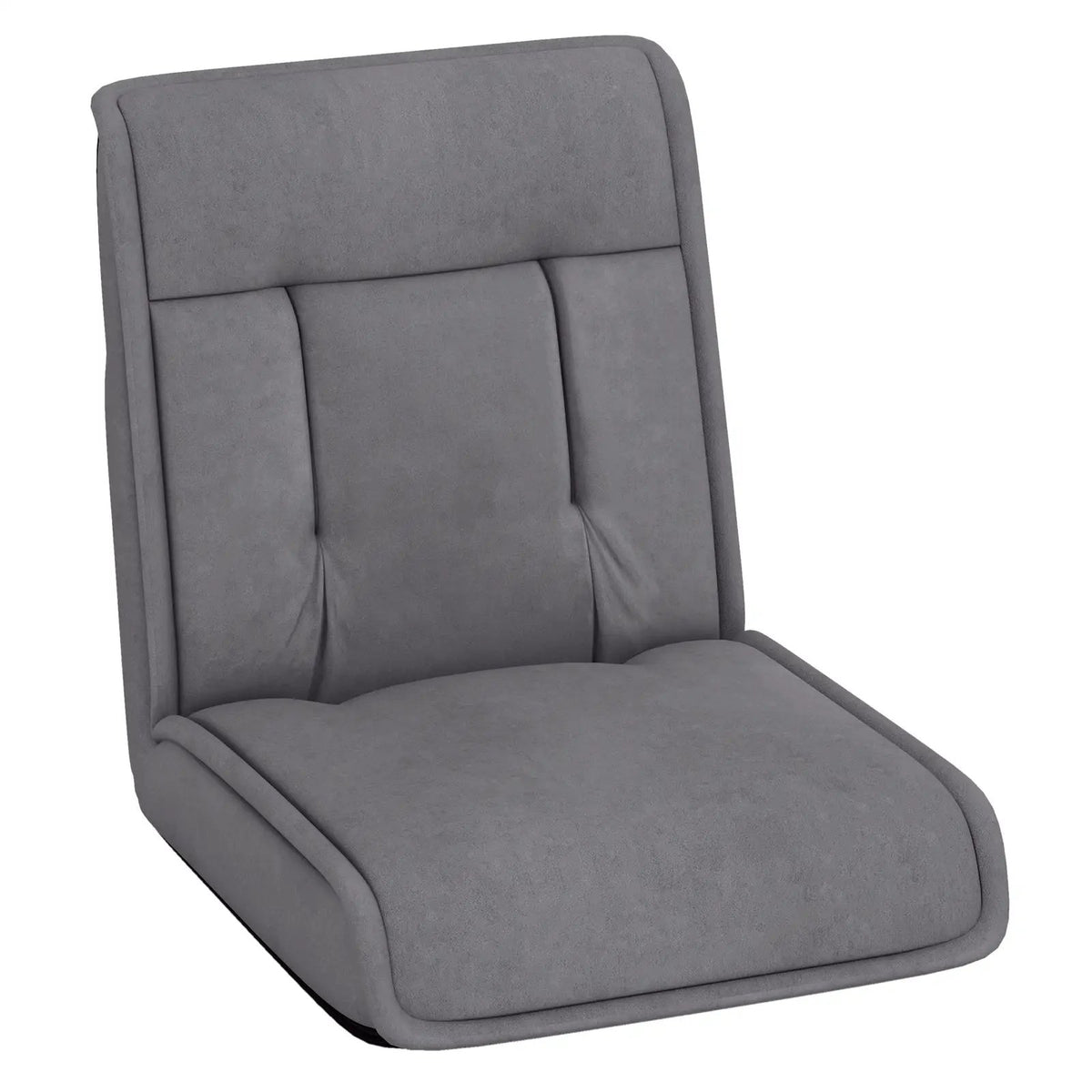 Folding Floor Chair Convertible Lazy Chair with 14-Poistion Adjustable Backrest, photo 9 of 9