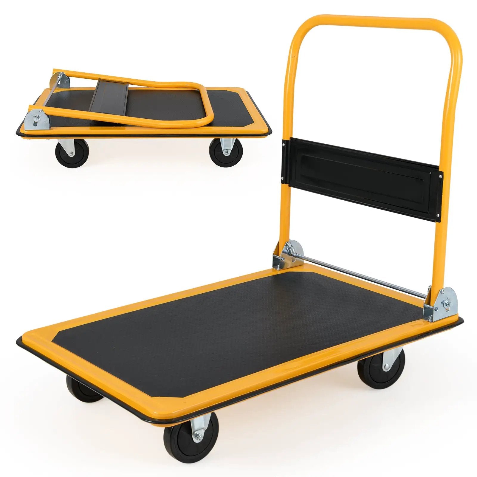 660 Pounds Folding Platform Cart Dolly Hand Truck by DirectDeals