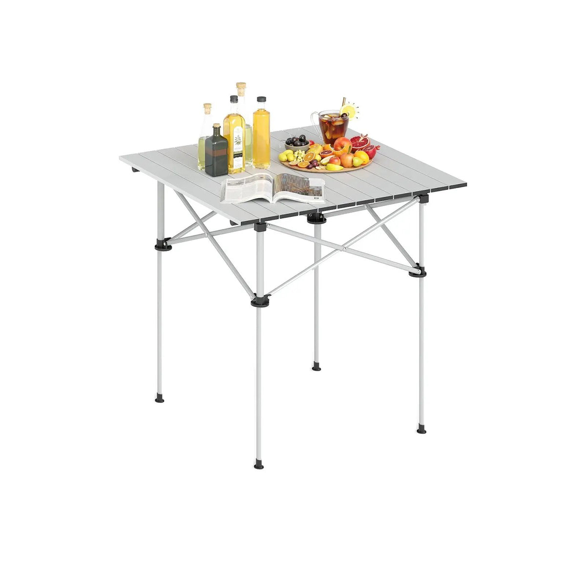 Folding Roll-up Camping Table with Metal Legs, photo 5 of 16