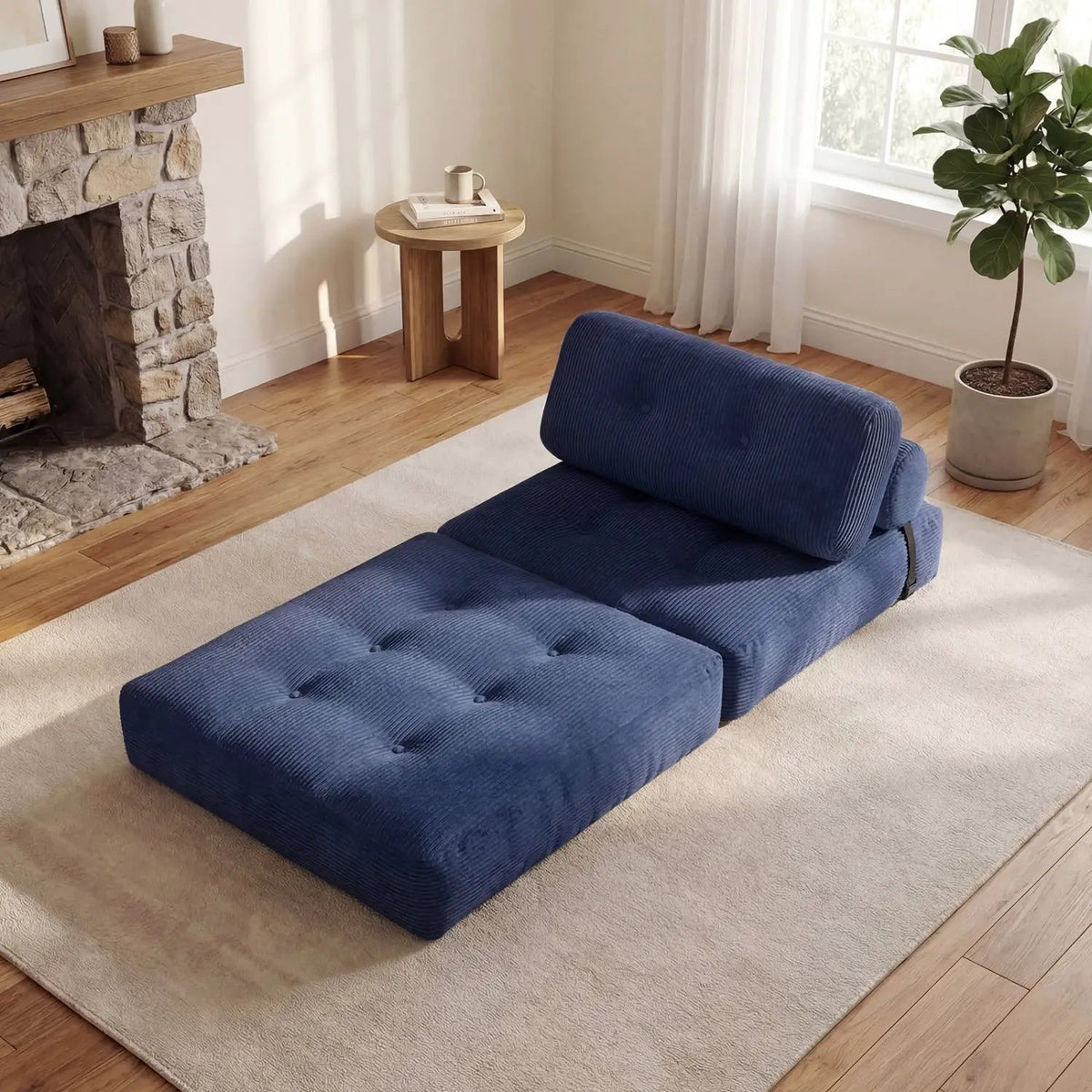 Folding Sofa Bed with Pillow and Back Support for Living Room, photo 22 of 40