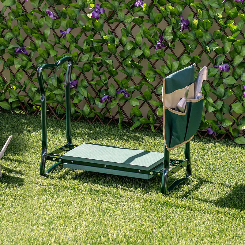 Folding Sturdy Garden Kneeler Pad and Cushion Seat by DirectDeals