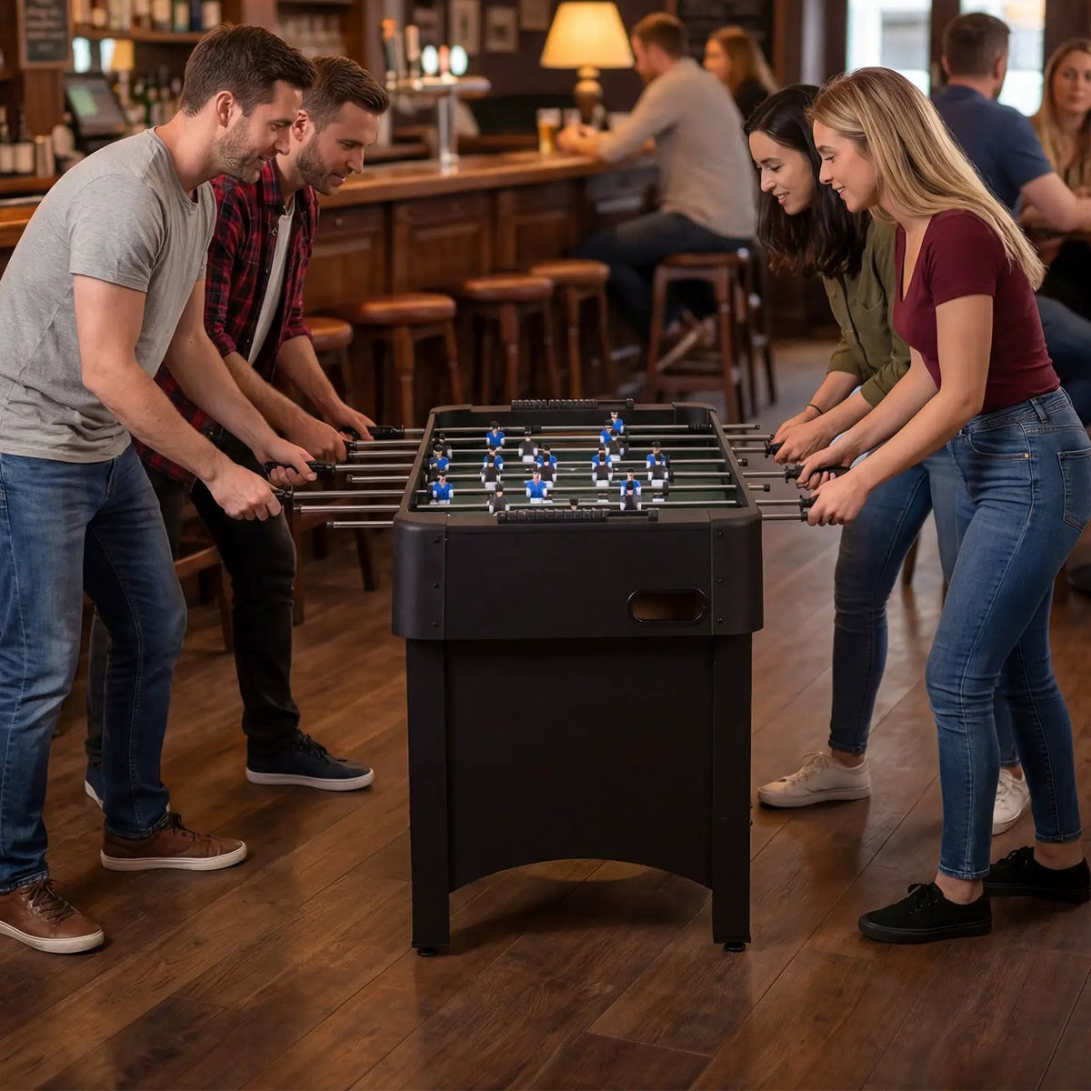 Foosball Table Competition Full Size Soccer Game Table with 22 Players, photo 4 of 16