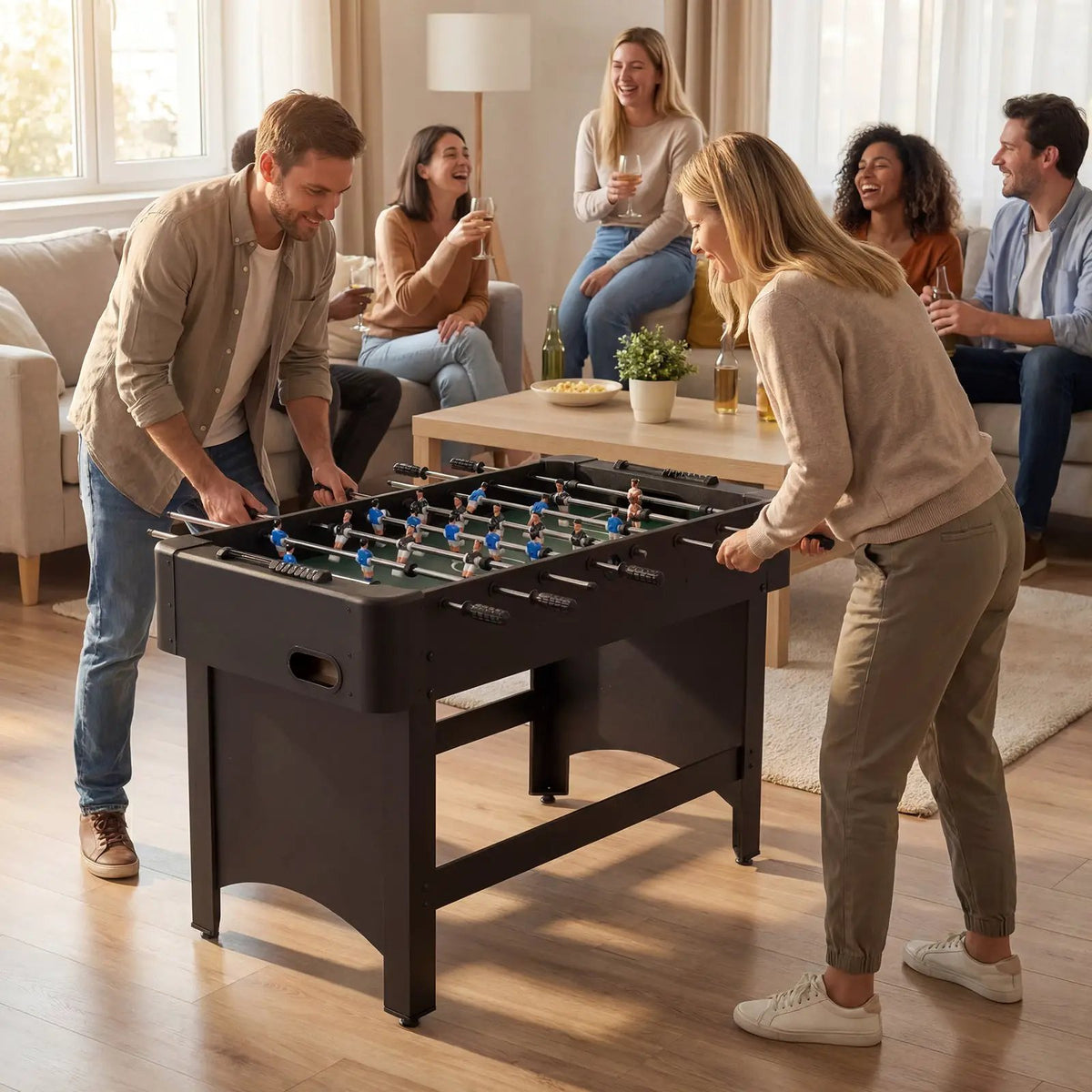 Foosball Table Competition Full Size Soccer Game Table with 22 Players, photo 2 of 16