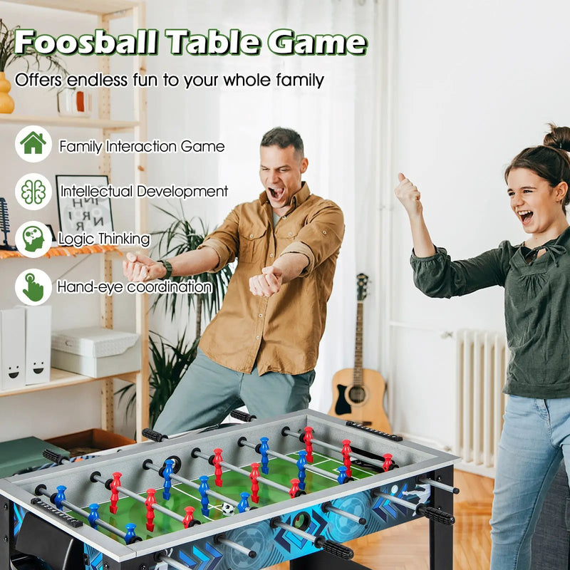 Stable Soccer Table Game with 2 Footballs for All Ages by DirectDeals