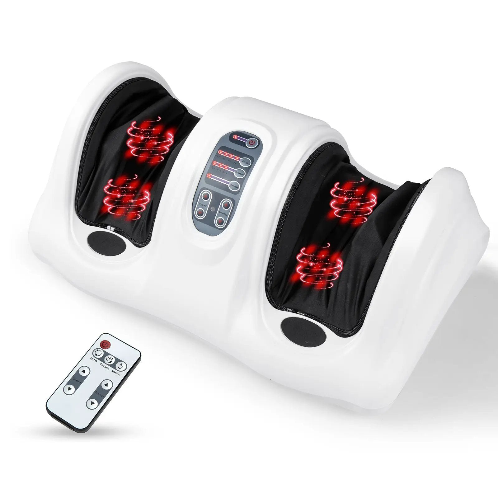 Therapeutic Shiatsu Foot Massager with High Intensity Rollers by DirectDeals