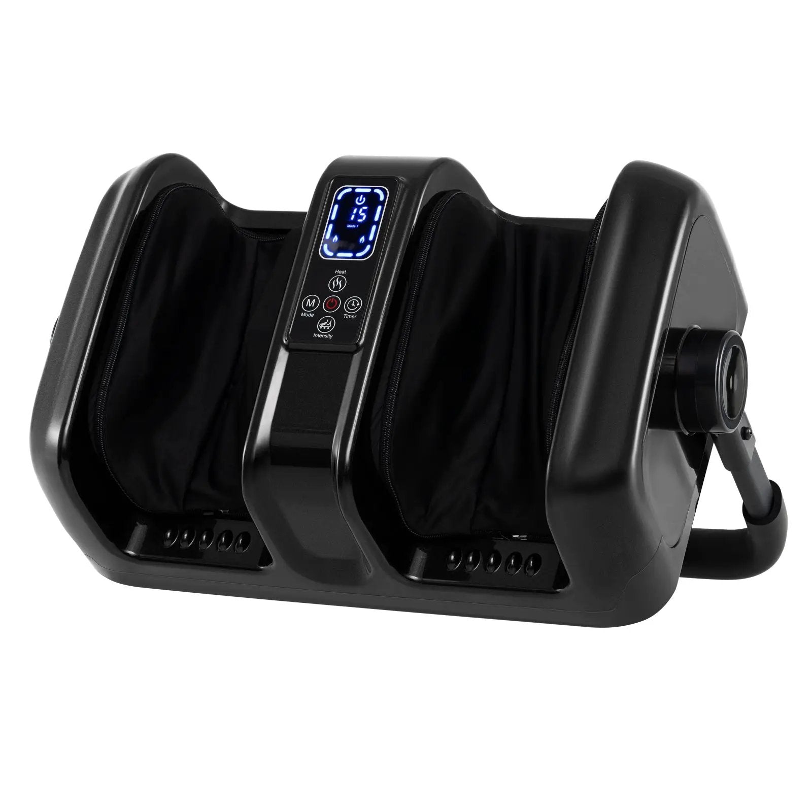 Foot and Calf Massager with Heat Shiatsu Deep Kneading Rolling Smart Electric Leg Massager by DirectDeals