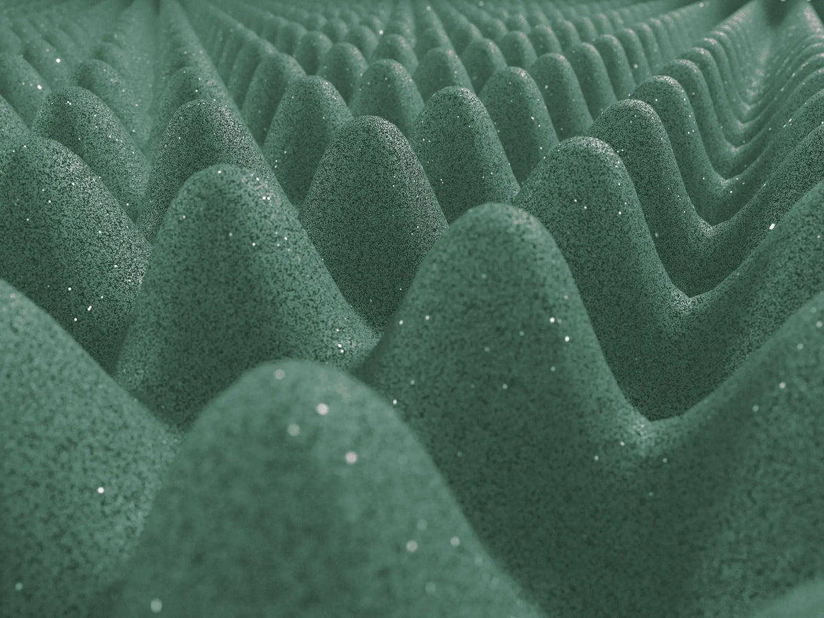 Egg Crate Acoustic Foam Panels | 12 Colors | Sound Absorbing Foam, packed in its shipping crate 16