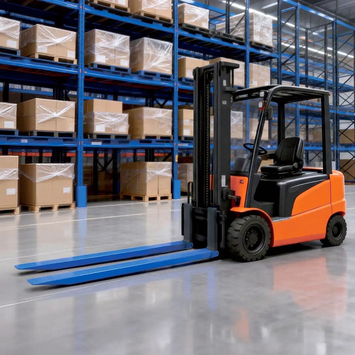 Greatbear 10ft Forklift Extensions 6” Wide Forks, 6600lbs Capacity (Pair) by Chery Industrial