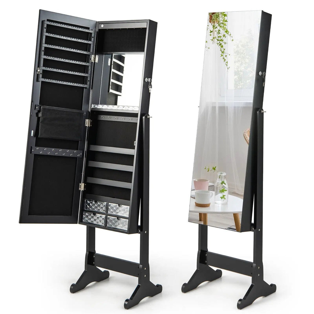 Free Standing Full Length Jewelry Armoire with L, photo 7 of 10