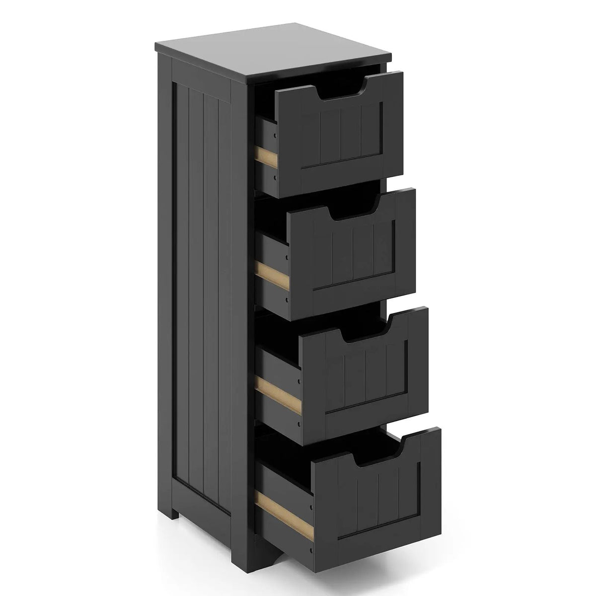 Free-Standing Side Storage Organizer with 4 Drawers, photo 14 of 16
