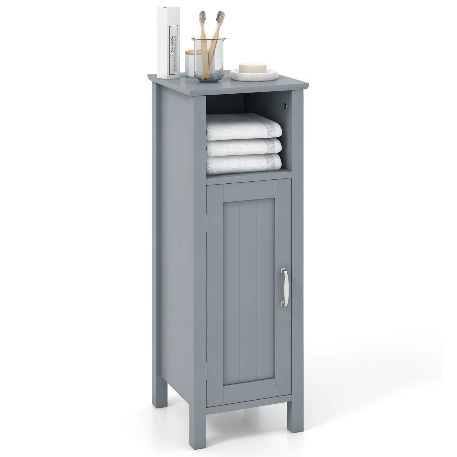 Bathroom Storage Organizer with 2-Tier Cabinet by DirectDeals