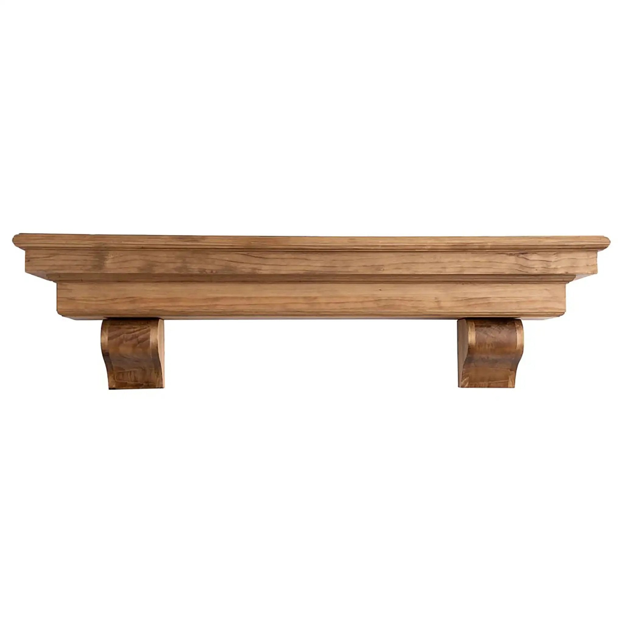 French Corbel Fireplace Mantel Shelf – Real Wood by Dogberrycollections