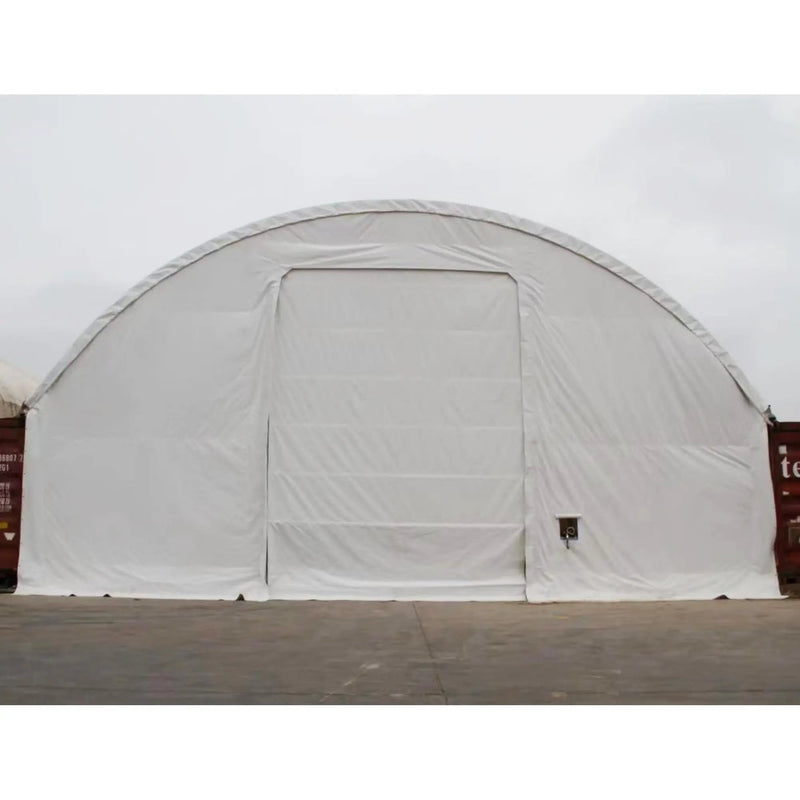 Front cover with Winch door for Shipping Container Canopy Shelter 40'x40'x11' by Chery Industrial