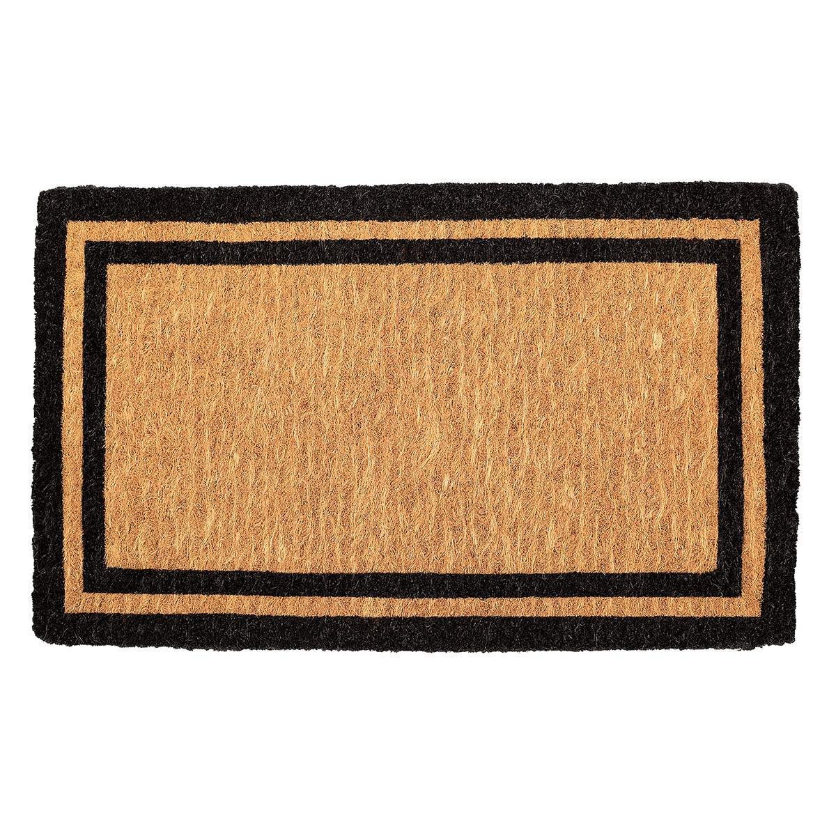 Double Black Border Coir Doormat, photo 5 of 24