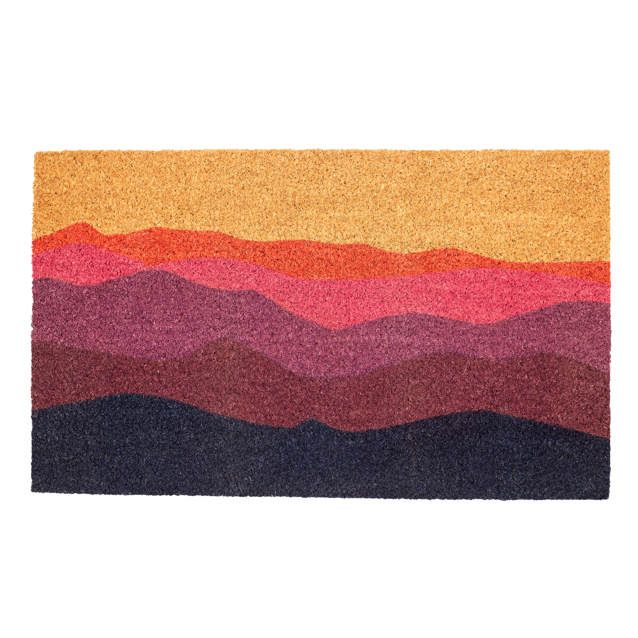 Shades of Dawn Coir Doormat by Fab Habitat
