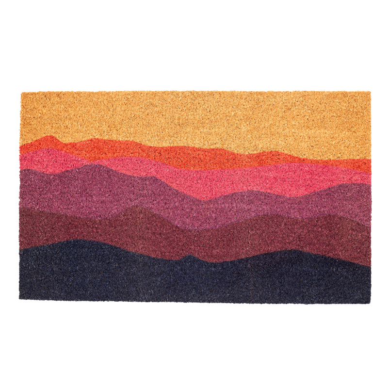 Shades of Dawn Coir Doormat by Fab Habitat