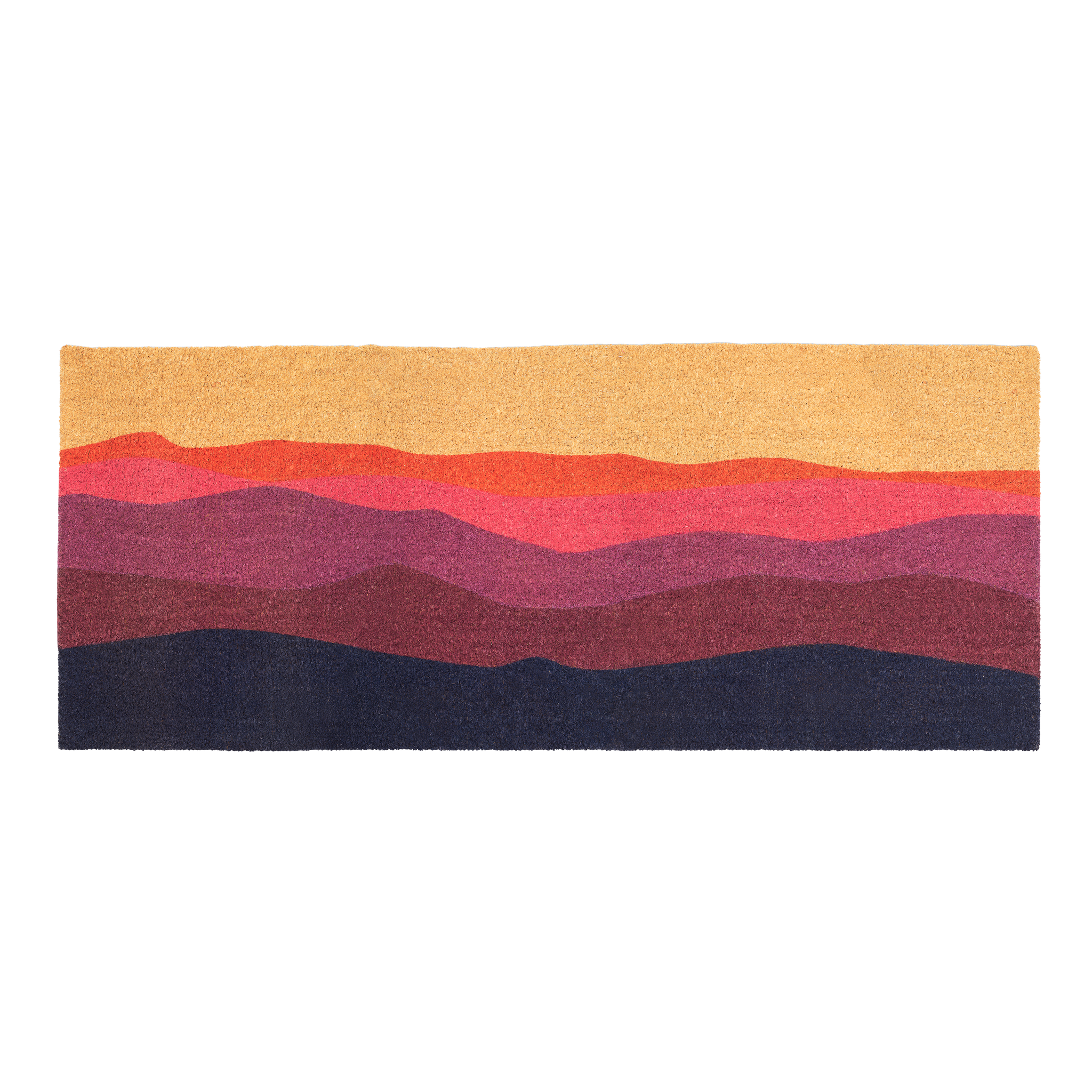 Shades of Dawn Coir Doormat by Fab Habitat
