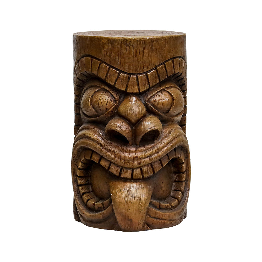 Concrete Garden Stool Tiki Kanaloa Seat 19 Inch, photo 6 of 8