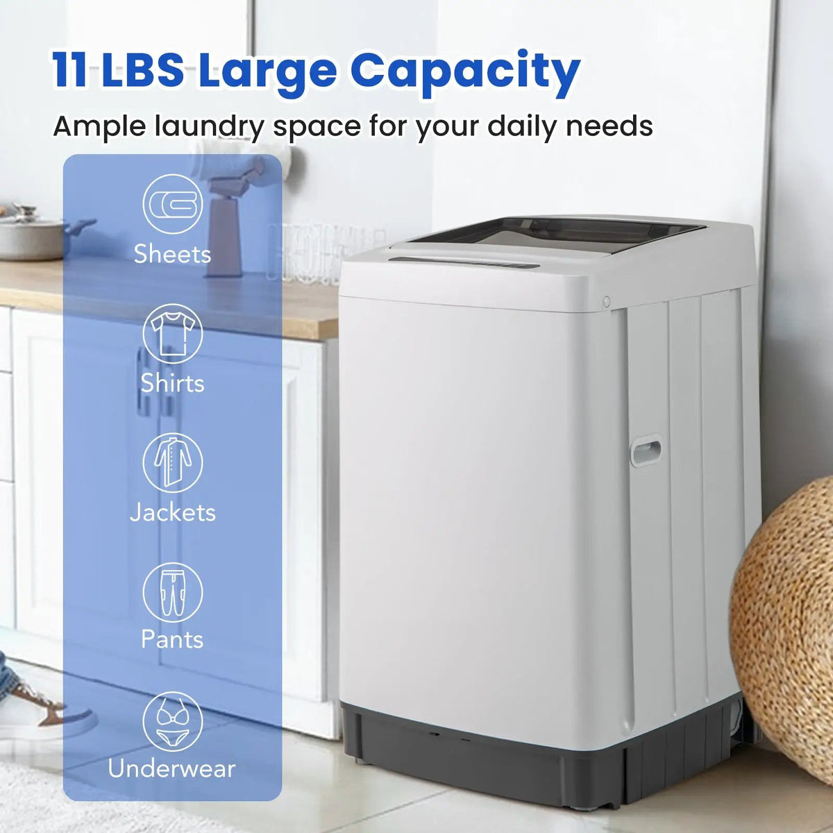 Full-Automatic Washing Machine Washer and Spin Combo, photo 4 of 9