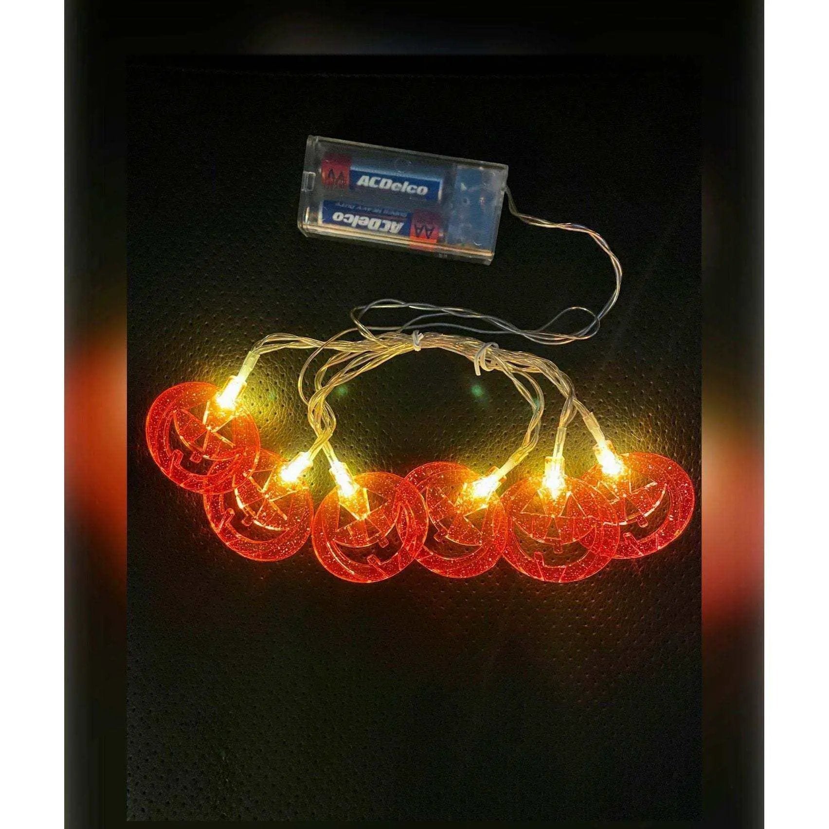SEASONAL SPECIALITIES HALLOWEEN PUMPKIN STRING LIGHTS by Selzalot