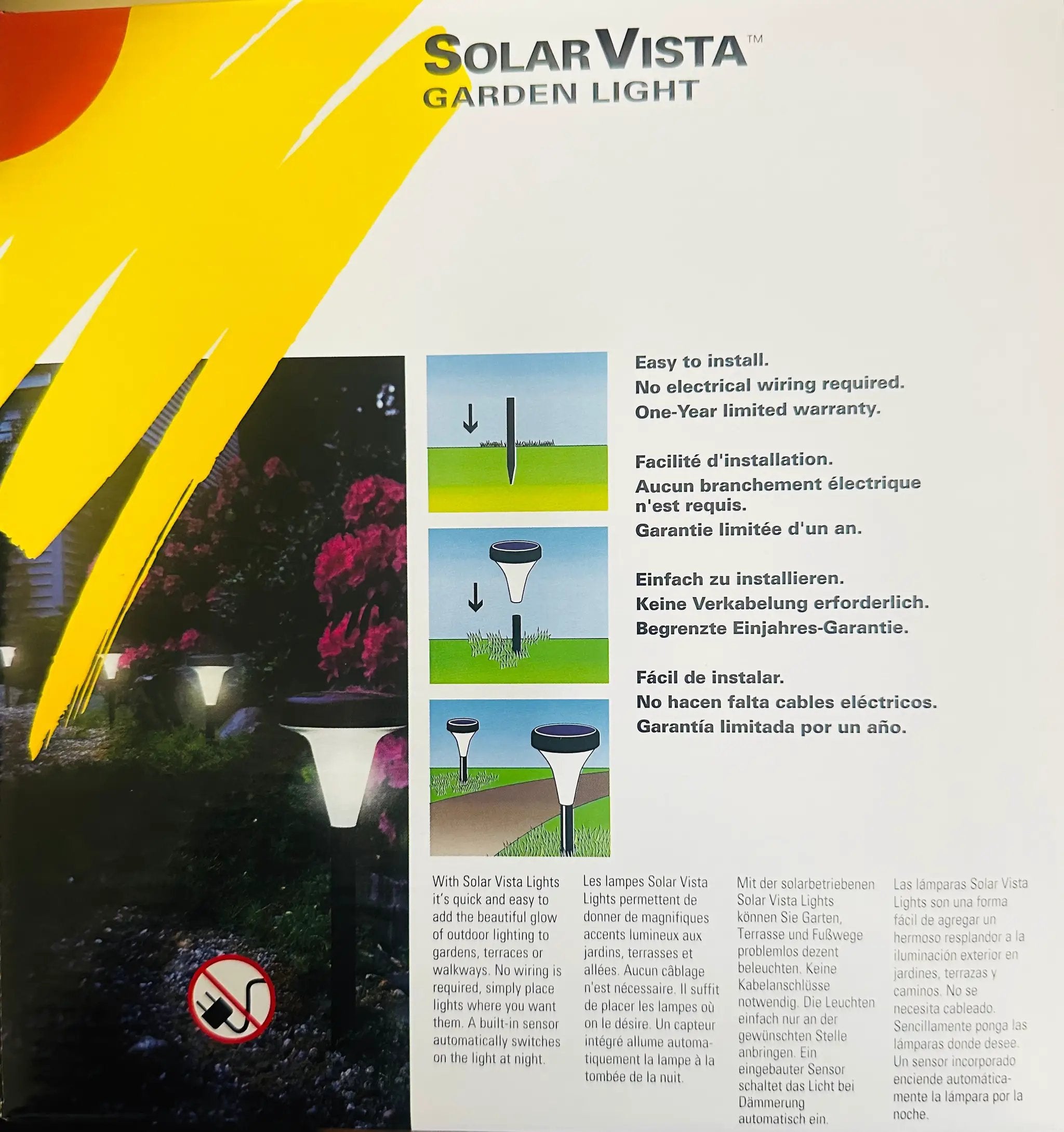 Siemens Vintage Bollard Solar Pathway Light 4 Watt 100 Lumen With Fluorescent Bulb 4 Pack by Outdoor Solar Outlet