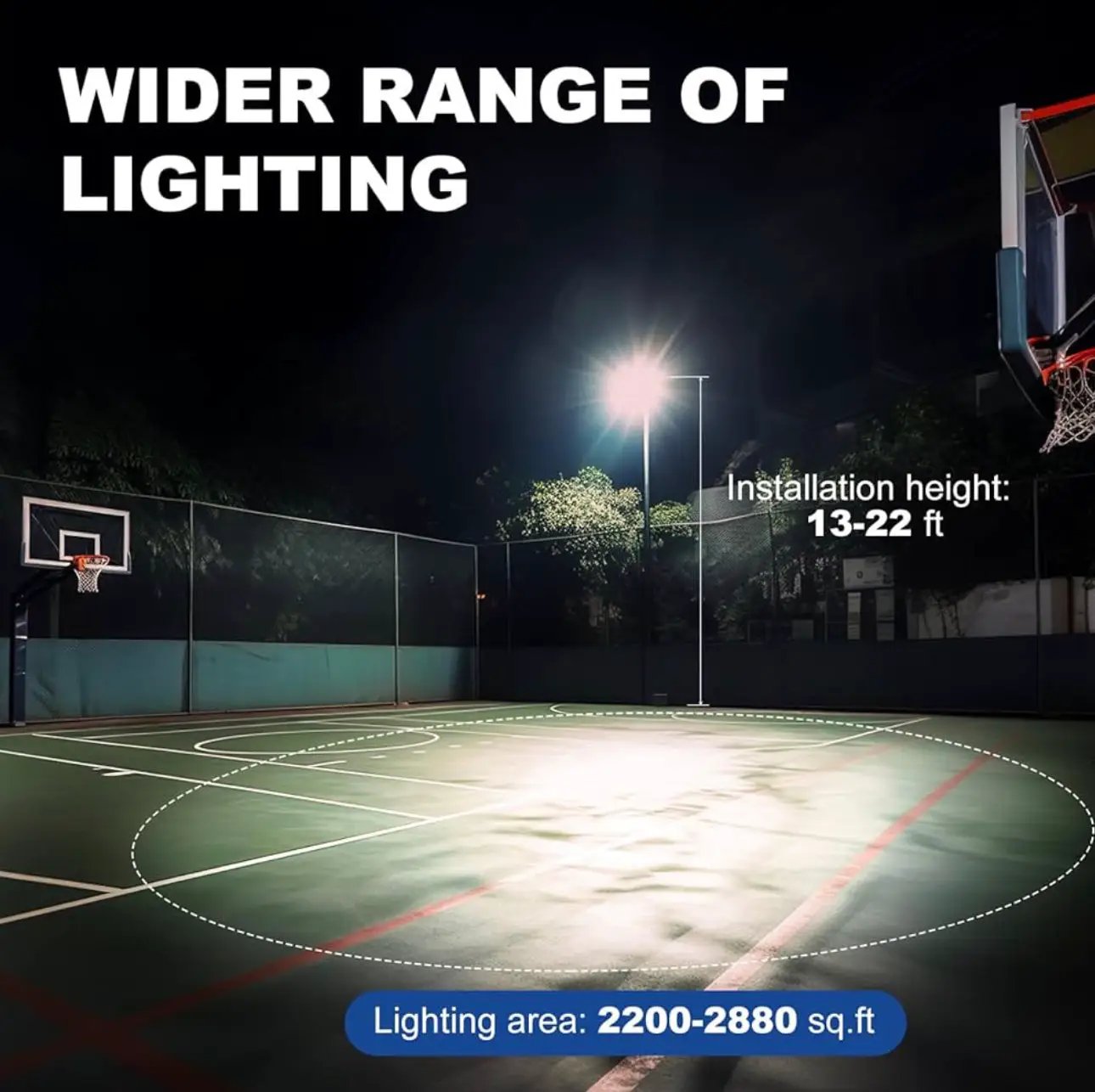 1600W Commercial Solar Street Lights Outdoor Waterproof 160000LM Dusk to Dawn by Outdoor Solar Outlet