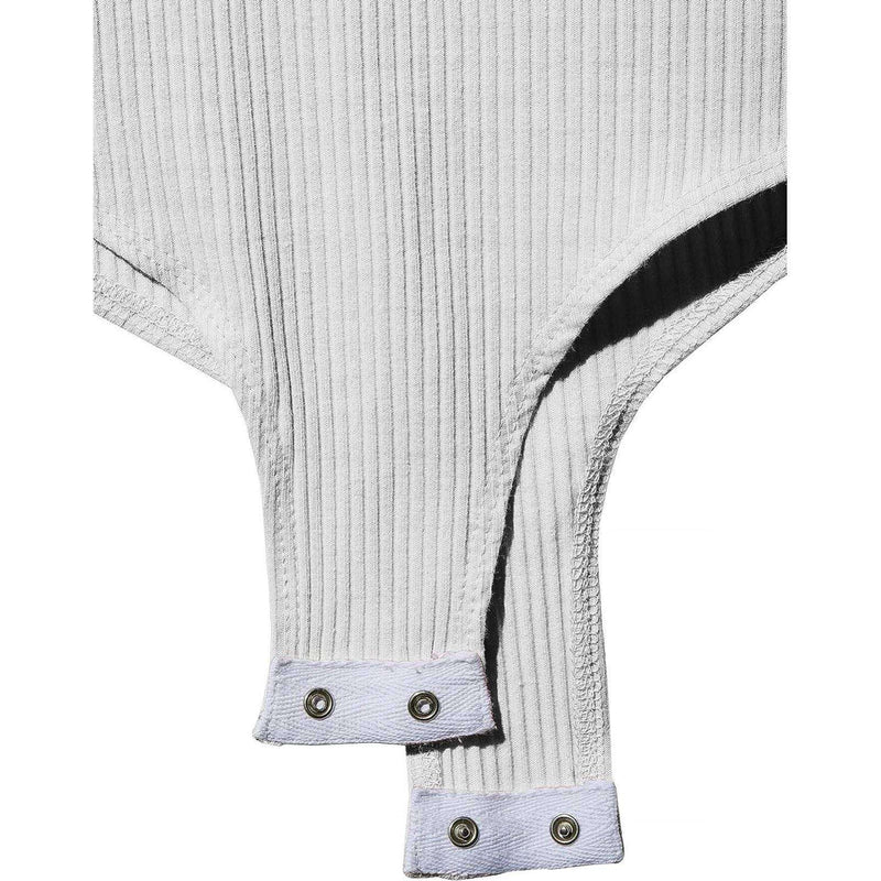 LE3NO Womens Scoop Neck Ribbed Knit Henley Top by Selzalot