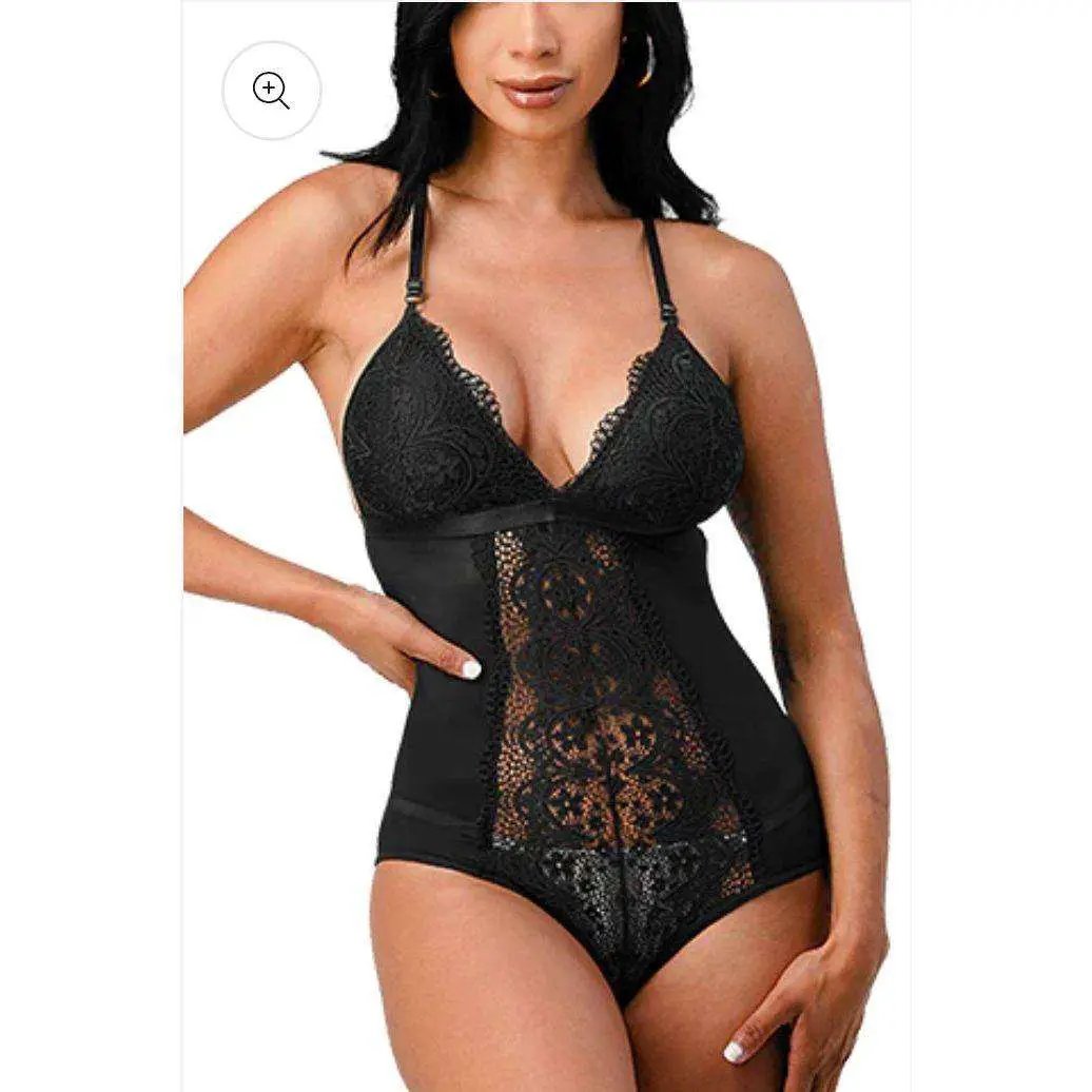 LACE BRALETTE BODYSUIT SIZE by Selzalot