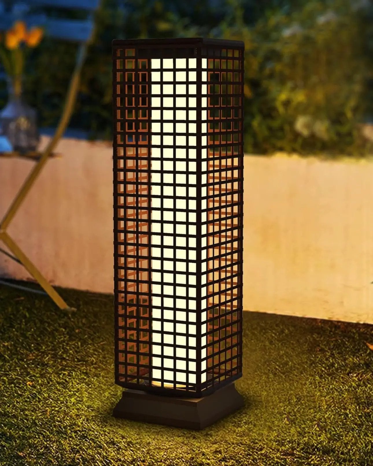 SmartYard 28’ Outdoor Solar Floor Lamp with 2 Lighting Modes by Outdoor Solar Outlet
