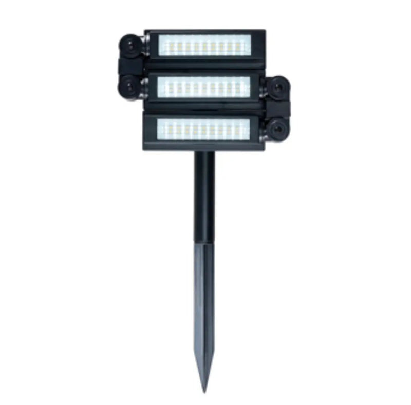 3 Color Temperature 180° Solar Powered Flood Light Outdoor 230 Lumen - Waterproof Bright LED Spotlight by Outdoor Solar Outlet