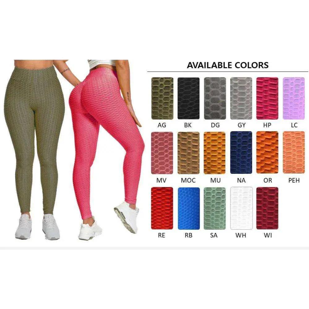 Women Leggings Anti-Cellulite High Waist Push Up Yoga Pants TikTok Butt Lift, photo 6 of 16