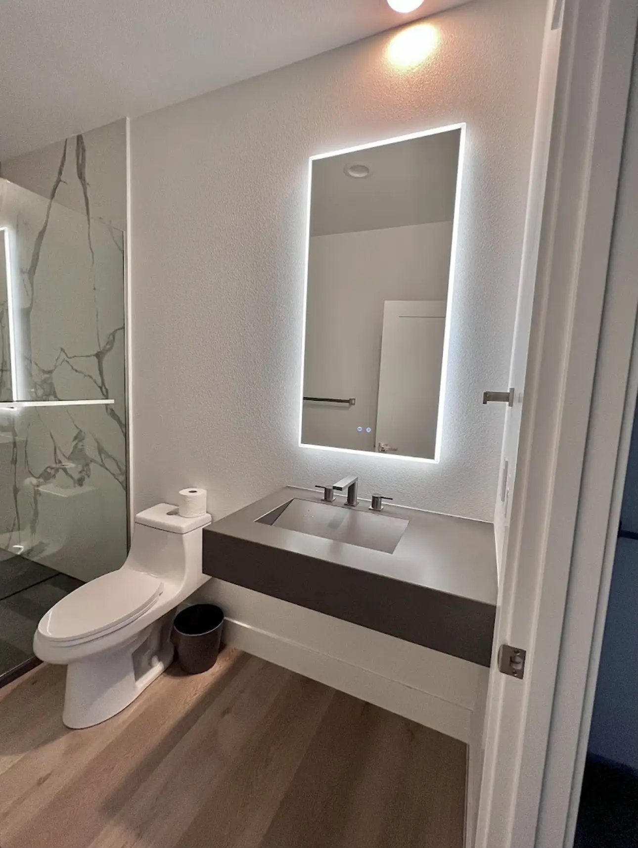 Zeek 48"x24" Backlit LED Rectangular Bathroom Wall Mirror For MA4824 by ZEEK