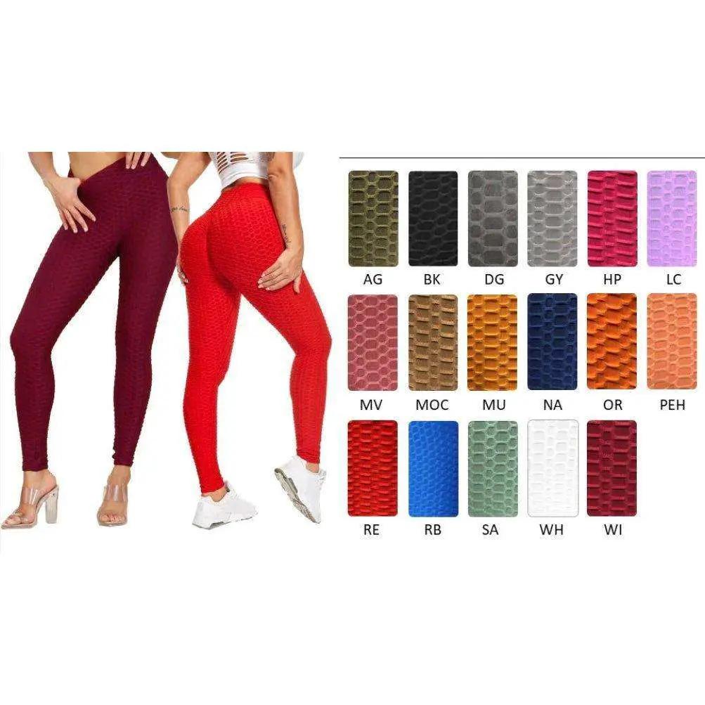 Women Leggings Anti-Cellulite High Waist Push Up Yoga Pants TikTok Butt Lift, photo 2 of 16