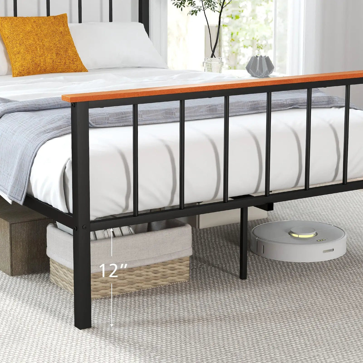Bed Frame with Headboard and Footboard, photo 6 of 9