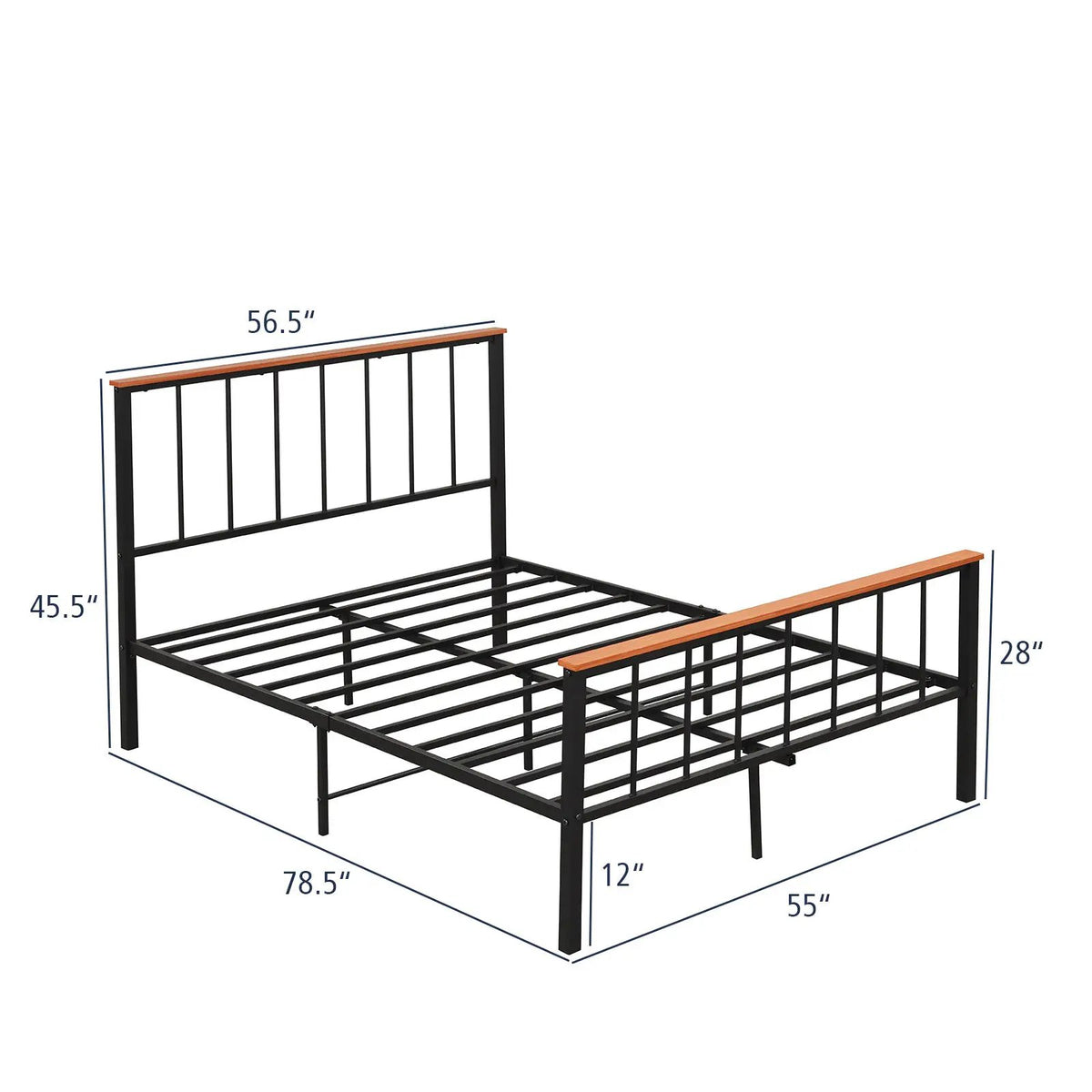 Bed Frame with Headboard and Footboard, photo 5 of 9