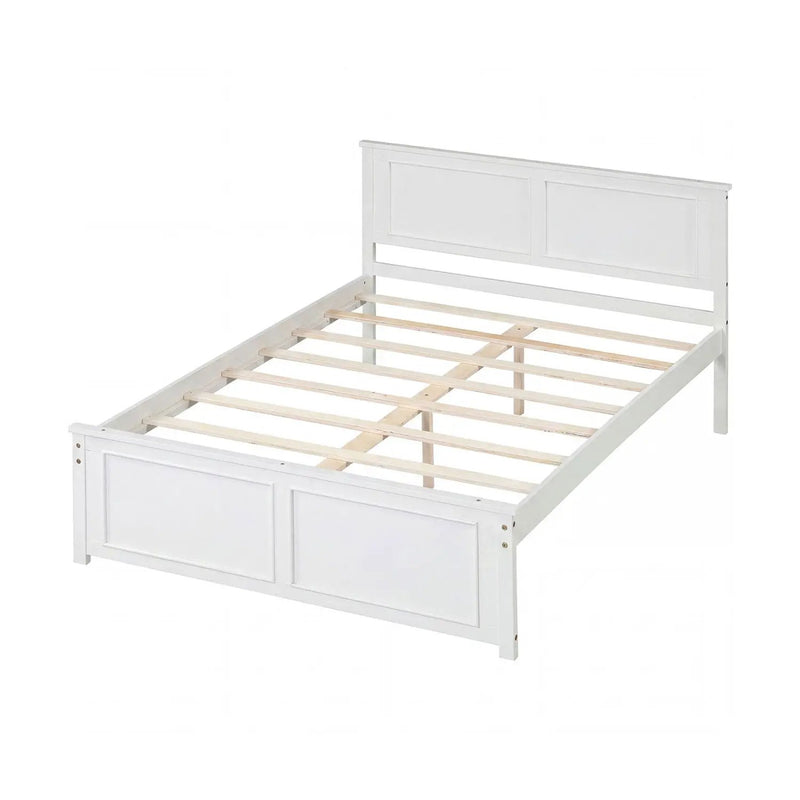 Twin Size Platform Bed Frame with Headboard by DirectDeals