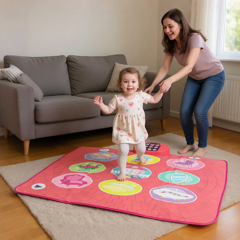 Fun Dance Mat for Kids Dance Pad Game Toy by DirectDeals